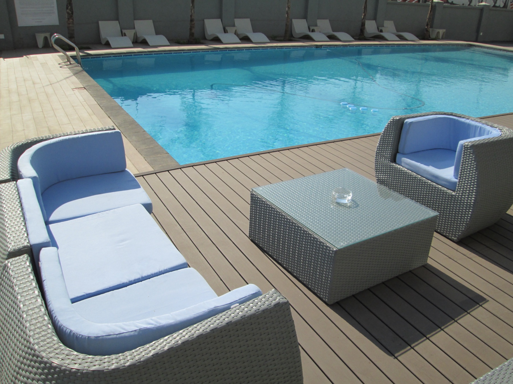 Aquarian Tide Hotel pool — Gaborone's largest freshwater pool